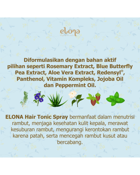 Elona Rosemary ~ Hair Tonic Spray